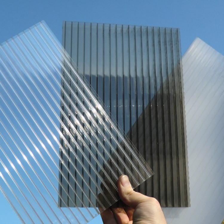 Полый лист поликарбоната для ПК Sun Polycarbonate Sheet производства Huashuaite 